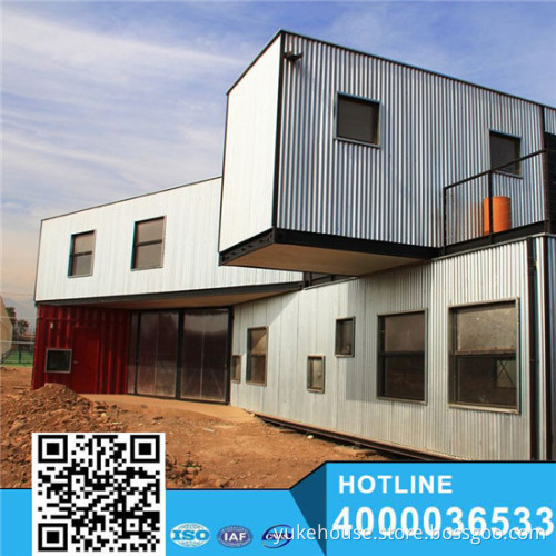 Steel modular ready made living container house Modern Prefab Container House